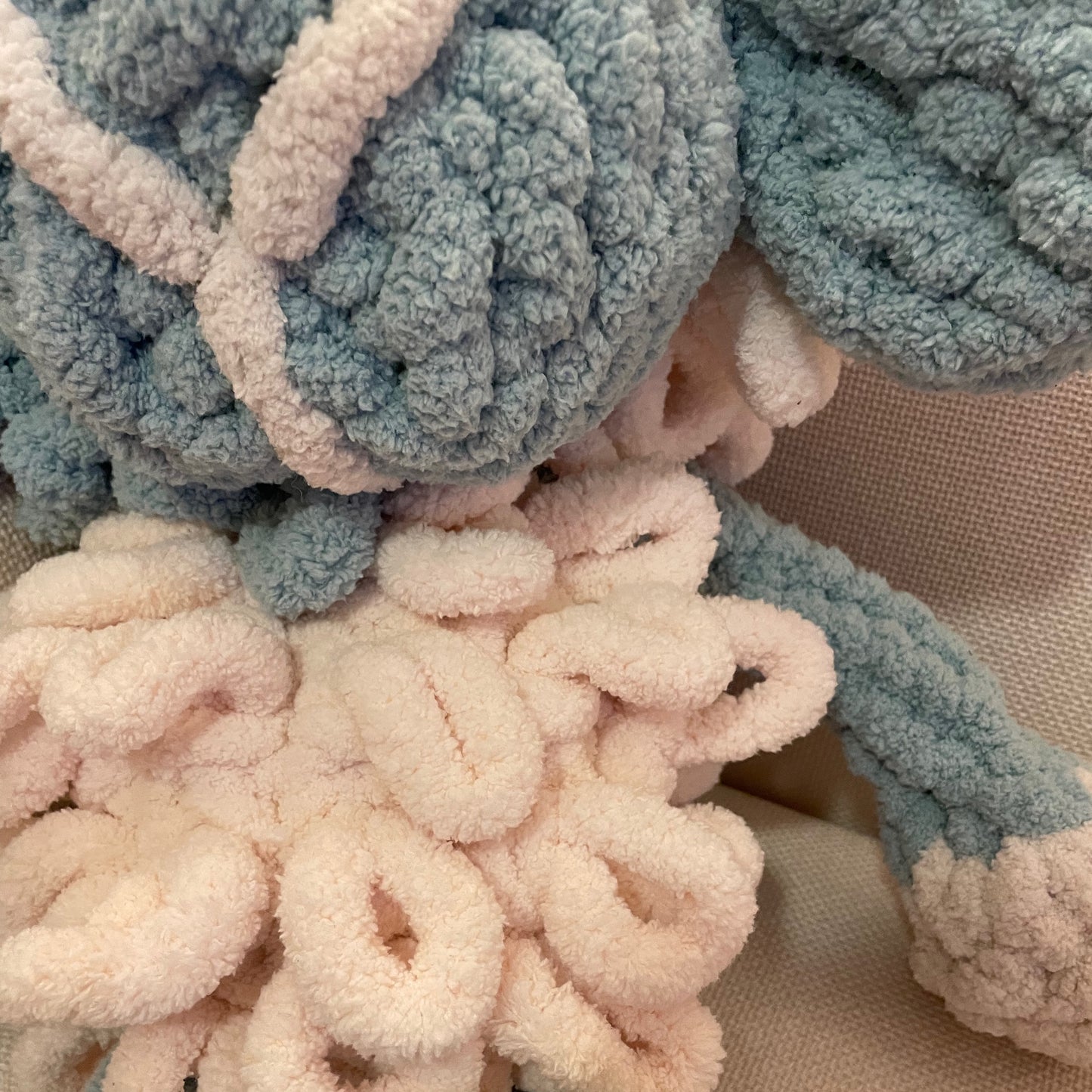 Cuddle sheep. Big hand made crochet toy, plush, cute