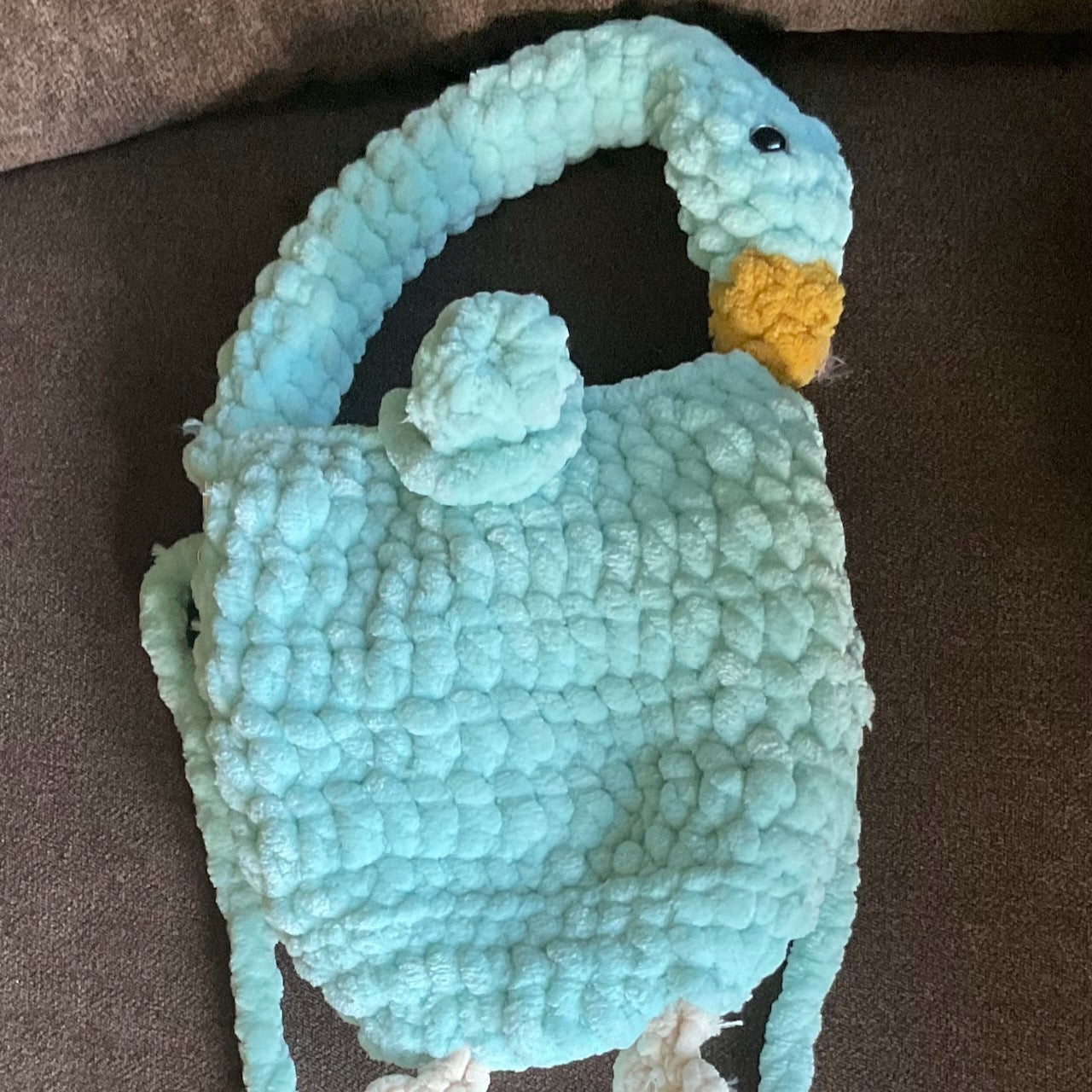 Cute Blue Swan Bag