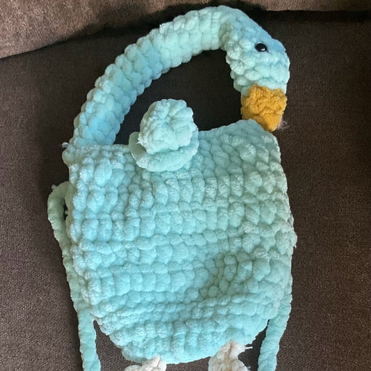 Cute Blue Swan Bag